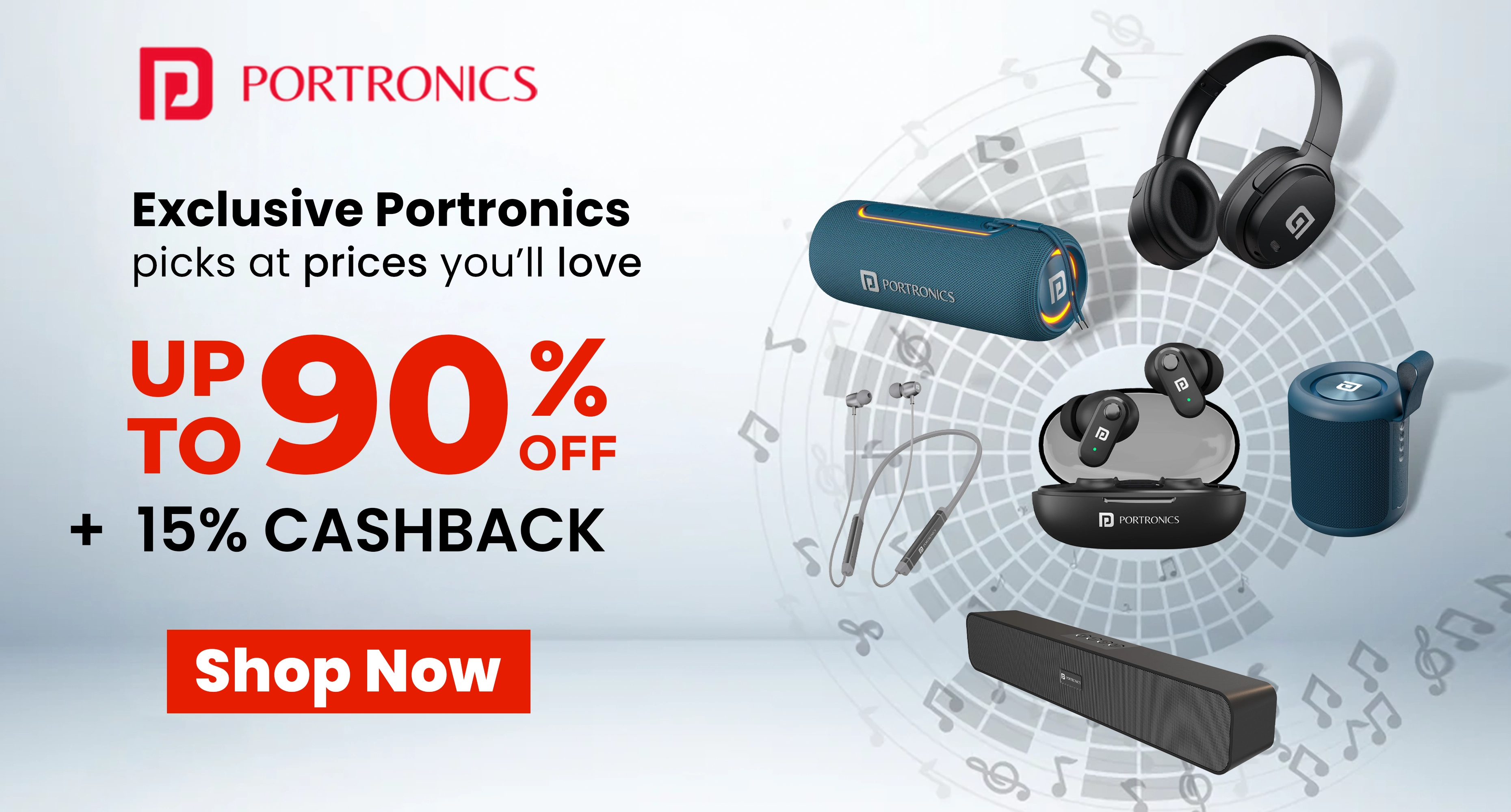 cashback offer on portronics