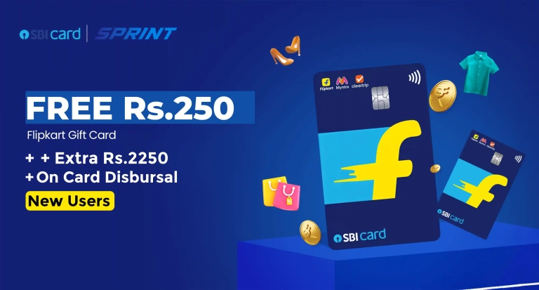 offer on sbi flipkart credit card